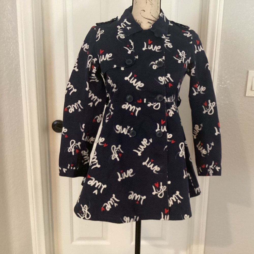 Balabala  Women Jacket, Size Small,  Color Blue, Red, White